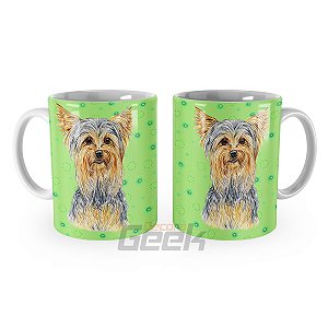 Caneca Yorkshire Cachorro Pet Mod 6