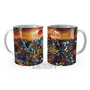 Caneca League of Legends Personangens Lol Mod 2