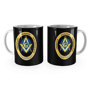 Caneca Maçonaria Maçom Igualdade