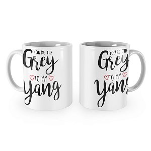 Caneca Greys Anatomy Youre The Grey to my Yang