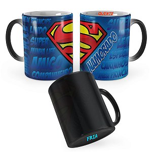 Caneca Mágica Namorado Super Homem