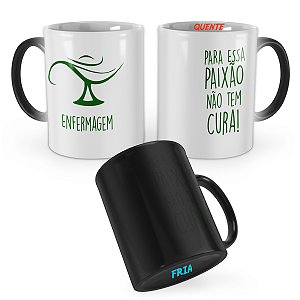 Caneca Mágica Enfermagem Enfermeiro Presente