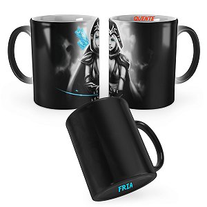 Caneca Mágica Ashe League of Legends Lol Mod 1