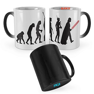 Caneca Mágica Evolução Star Wars Darth Vader