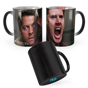 Caneca Mágica Supernatural Sobrenatural Mod 5