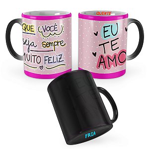 Caneca Mágica Presente Aniversário Parabéns Mod 2