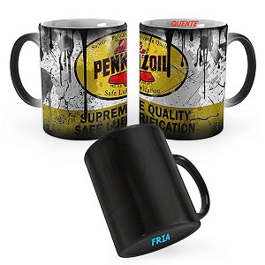 Caneca Mágica Pennzoil Lata de Óleo