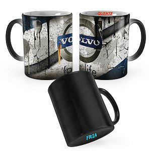 Caneca Mágica Volvo Lata de Óleo