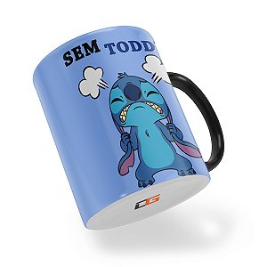 Caneca Mágica Lilo Stitch Com Toddy Sem Toddy