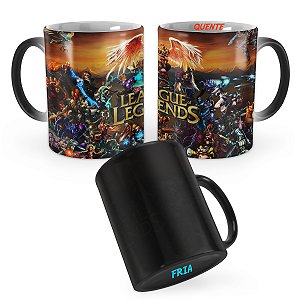 Caneca Mágica League of Legends Personangens Lol Mod 2