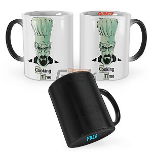 Caneca Mágica Cooking Time Breaking Bad Mod 2