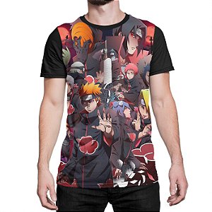 Camiseta Akatsuki Naruto