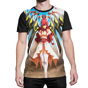 Camiseta Erza Scarlet Fairy Tail Anime 02