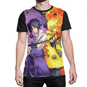 Camiseta Sasuke e Naruto