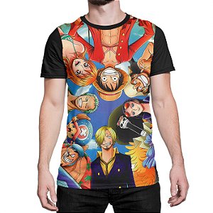Camiseta One Piece Personagens Anime
