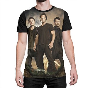 Camiseta Supernatural San Dean e Castiel