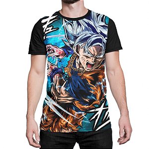 Camiseta Goku Ultra Instinto Superior Dragon Ball