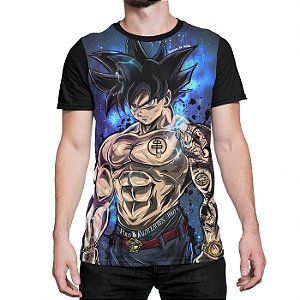 Camiseta Goku Tattoos Dragon Ball