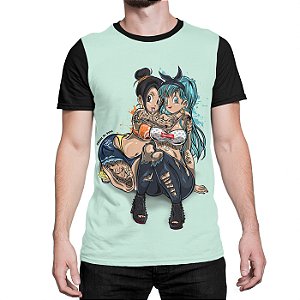 Camiseta Sexy Chi Chi e Bulma Dragon Ball