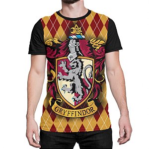 Camiseta Harry Potter Brasão Grifinória