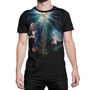 Camiseta Death Note Kira e L