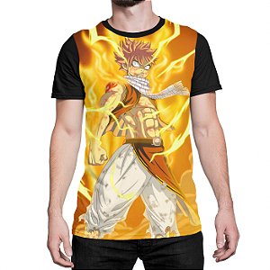Camiseta Natsu Dragneel Flame Rage Fairy Tail