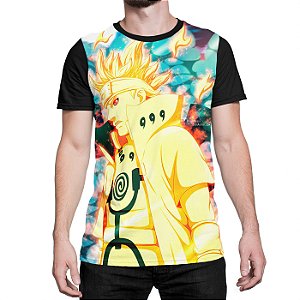 Camiseta Naruto Rikudou Laranja