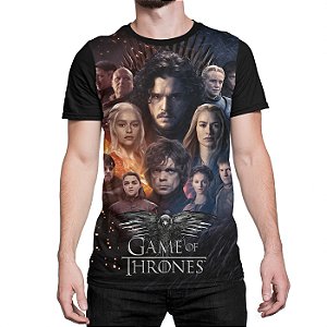 Camiseta Game of Thrones Personagens 2