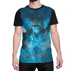 Camiseta Dragão White Walker 4 Game of Thrones