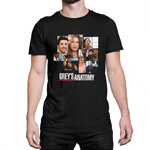 Camiseta Greys Anatomy Personagens