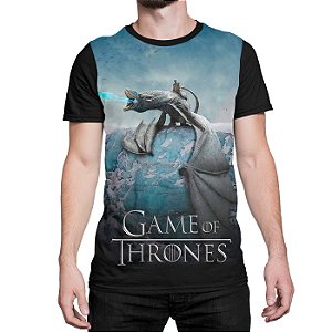 Camiseta Dragão White Walker 6 Game of Thrones