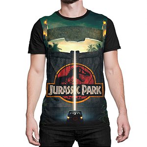 Camiseta Jurassic World Parque dos Dinossauros Modelo 2