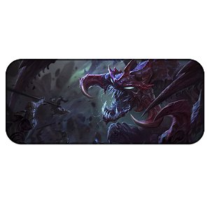 Tapete MousePad Cho'gath League of Legends Lol Grande Profissional