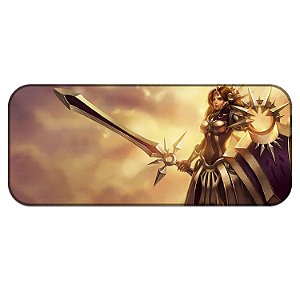 Tapete MousePad Leona League of Legends Lol Grande Profissional
