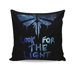 Almofada The Last of Us Look for the Light Vagalumes Azul