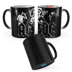 Caneca Mágica AC DC Banda DE Rock AC/DC