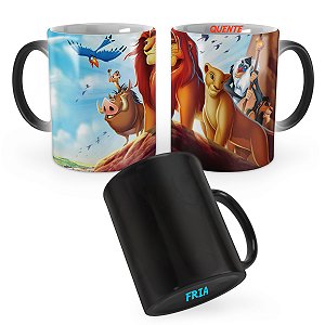 Caneca Mágica Rei Leão