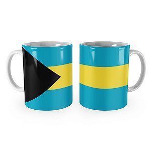 Caneca Bandeira das Bahamas País