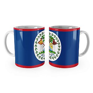 Caneca Bandeira de Belize País