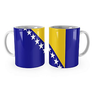 Caneca Bandeira da Bósnia País