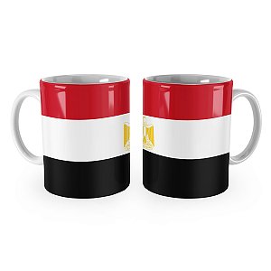 Caneca Bandeira do Egito País