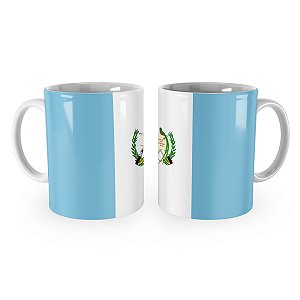 Caneca Bandeira da Guatemala País