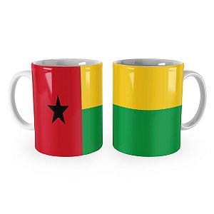Caneca Bandeira da Guiné-Bissau País