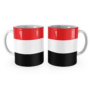 Caneca Bandeira do Iêmen País