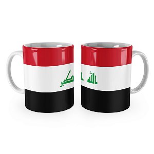 Caneca Bandeira do Iraque País