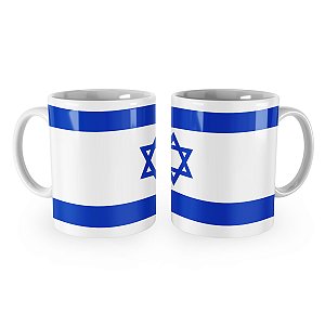 Caneca Bandeira de Israel País