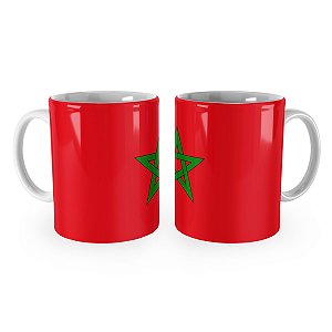 Caneca Bandeira do Marrocos País