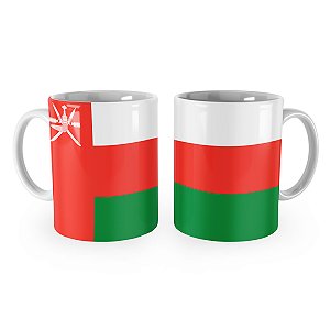 Caneca Bandeira de Omã País