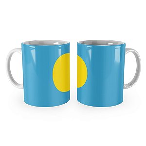 Caneca Bandeira de Palau País