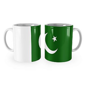 Caneca Bandeira do Paquistão País